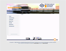 Tablet Screenshot of itt-spedition.de